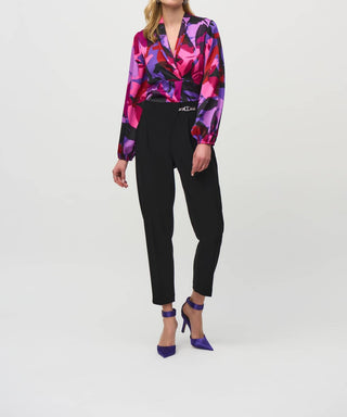 Joseph Ribkoff - Calça curta de malha sedosa