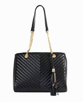 Nicole Miller - Bolsa acolchoada feminina