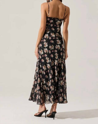 Astr - Maeryn Sweetheart Ruffle Maxi Dress