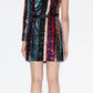 Armani Exchange - Sequin One Shoulder Mini Dress