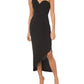 Dress The Population - Magnolia One Shoulder Midi Dress