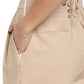 Topshop - Lace Back High Rise Wide Leg Cropped Pants