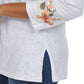 Paparazzi - Knit Embroidered Pull-Over Shirt