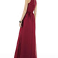 Alfred Sung - Sleeveless Keyhole Back Dress