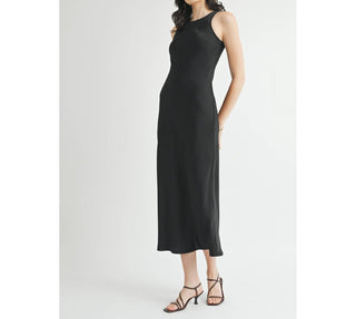 Fun 2 Fun - Satin Maxi Dress