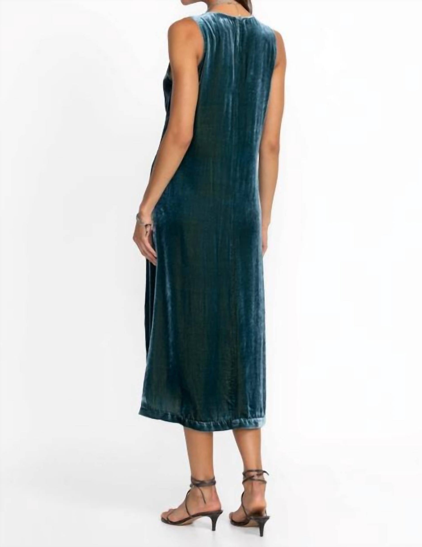 Johnny Was - VELVET V-NECK DRESS