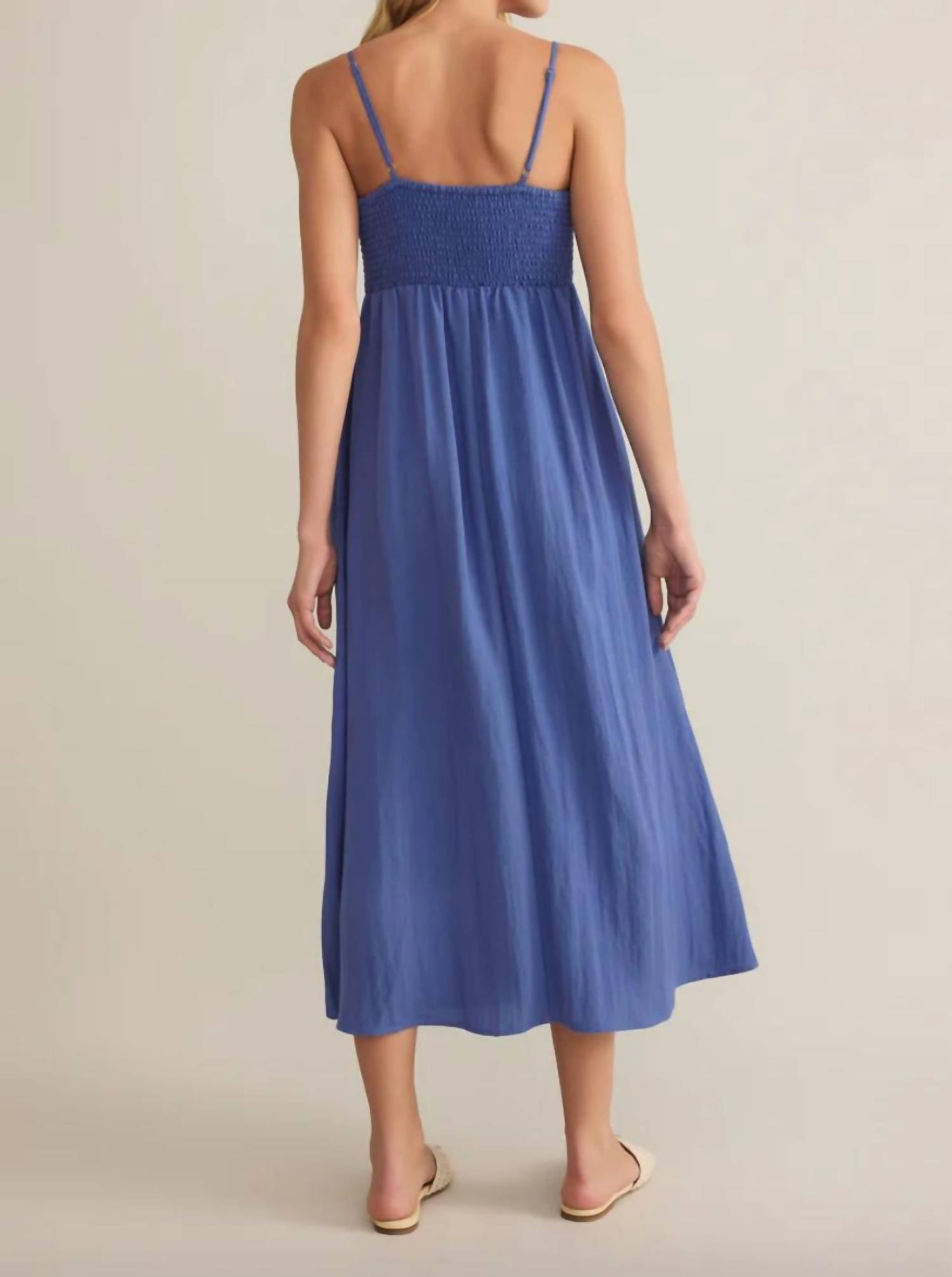 Z Supply - Beachside Smocked Midi Dress