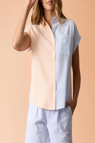 Flags & Anthem - Ramona Seersucker Dolman Shirt