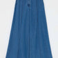 Moussy - Denim Tack Wide Leg Pant