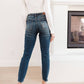 Judy Blue - Mid Rise Destroyed Relaxed Fit Jeans