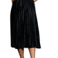 Ninexis - Accordion Pleated Flowy Midi Skirt
