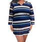 Always For Me - Plus Size Long Sleeve Hooded Cover Up Tunic