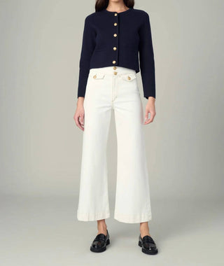 Joe'S Jeans - Calça Jeans Ellia de Perna Larga e Tornozelo