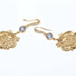 Avenue Chic - Women's Royal Filigree Earrings