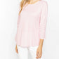 Habitat - Peony Ruched Sleeve Tee