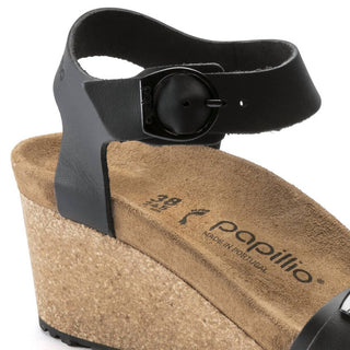 Birkenstock - Sandália feminina Soley em couro nobuck