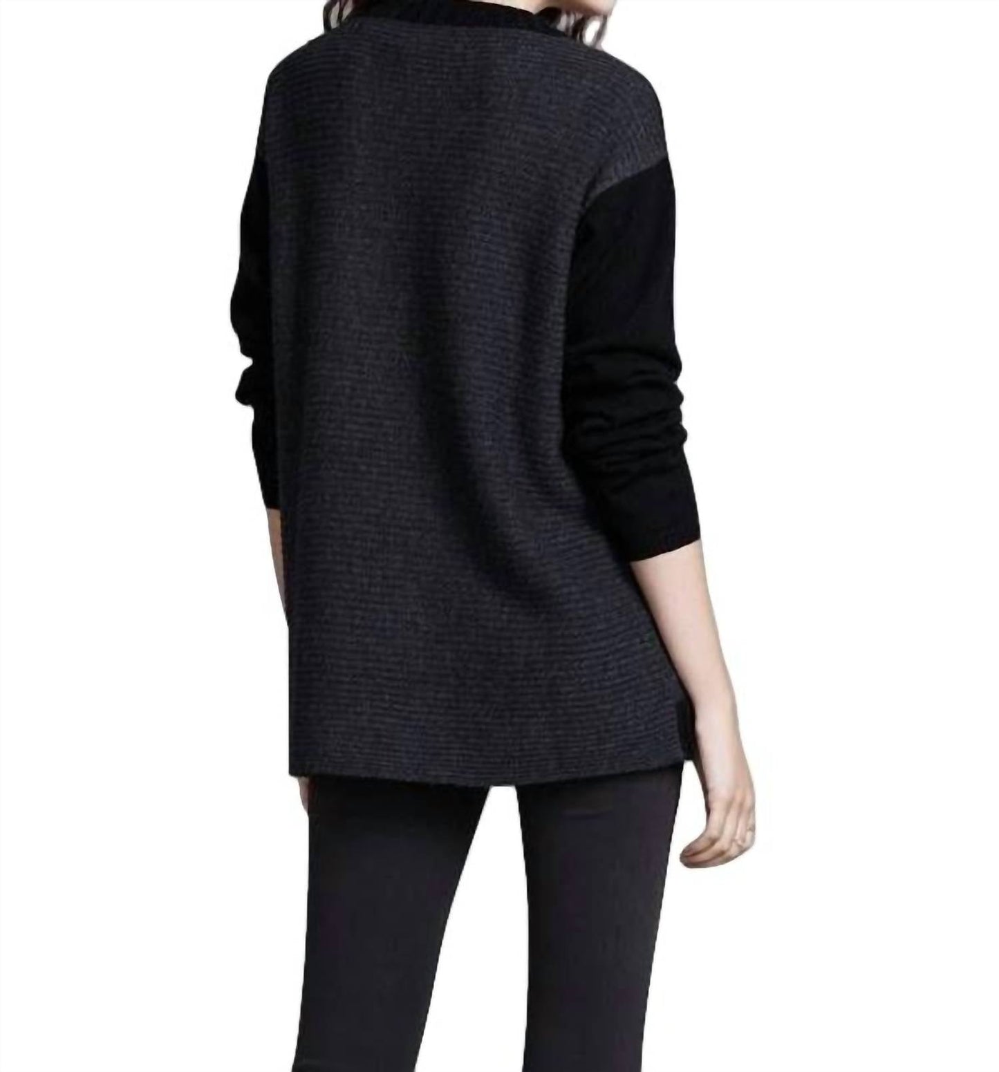 Label+Thread - Luxe Striped Scoop Neck Pullover