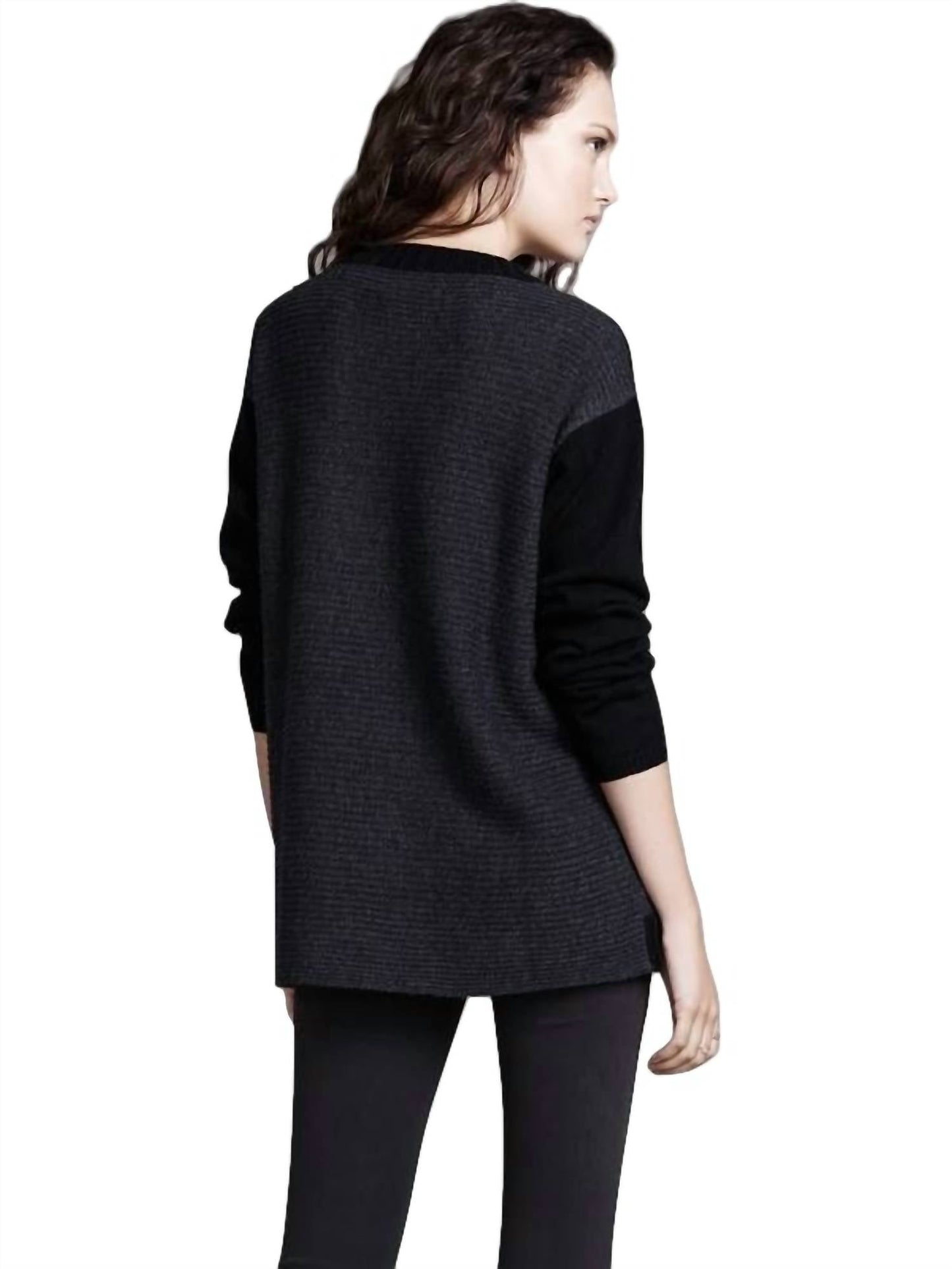 Label+Thread - Luxe Striped Scoop Neck Pullover