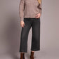Tribal - Two-tone Long Sleeve Mock Neck Sweater