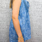 Anniewear - Heather Floral Print Denim Romper