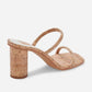 Dolce Vita - Women's Chunky Round Cork Heel Sandal