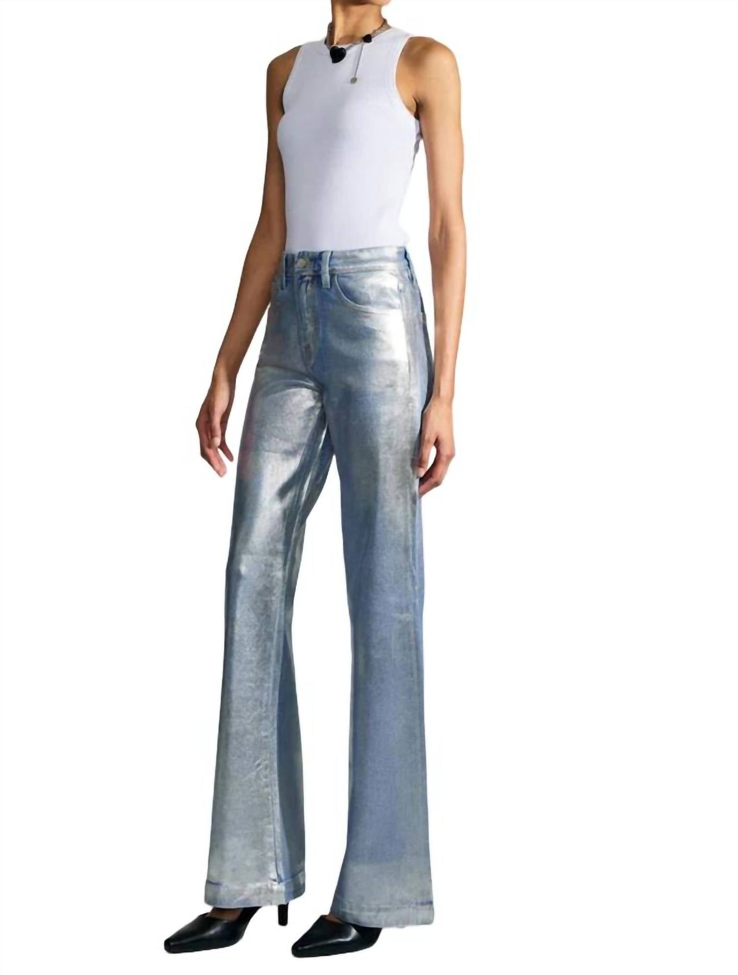 Kancan - Luciana Premier High Rise Wide Flare Jean