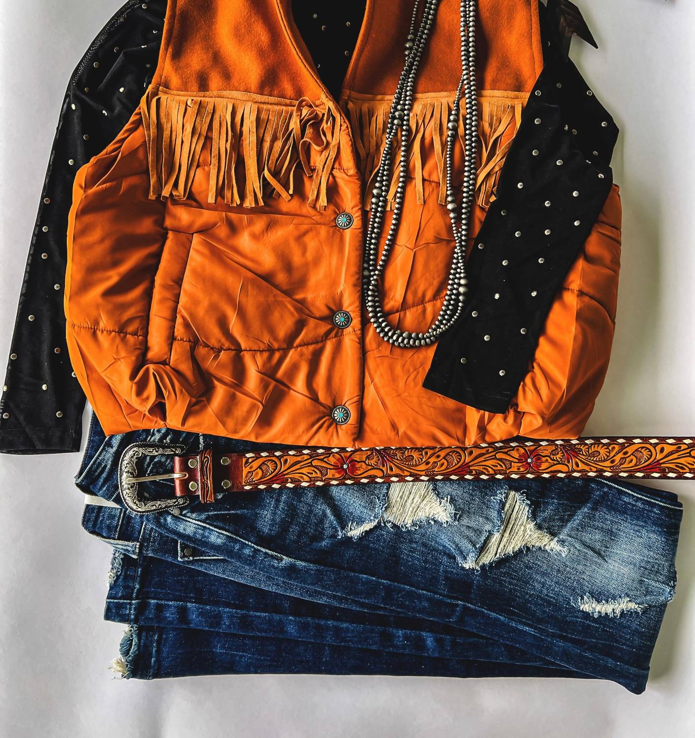 2Flyco - Eastwood Fringe Vest