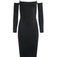 Alice + Olivia - Evia Fitted Spaghetti Strap Dress