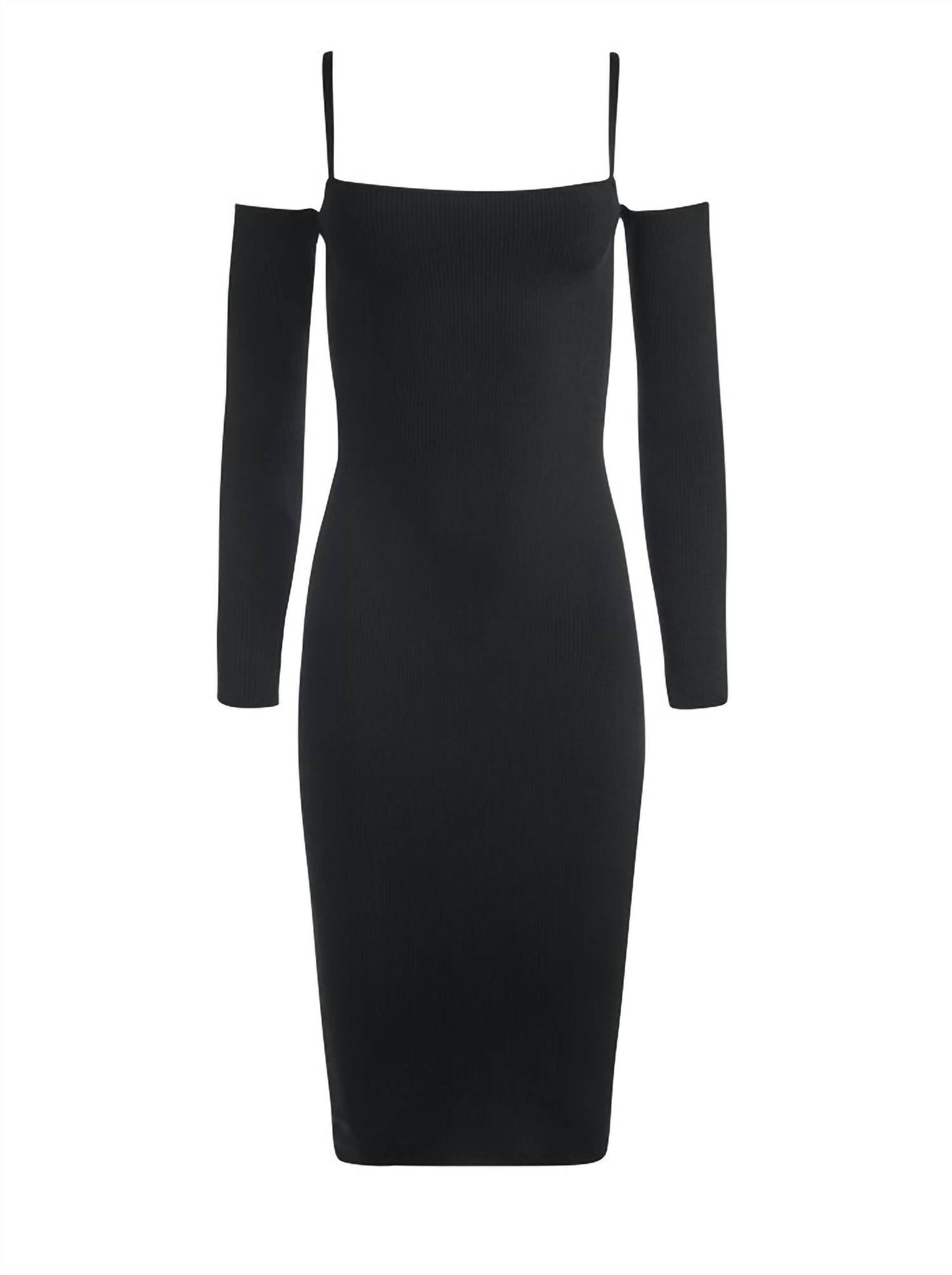 Alice + Olivia - Evia Fitted Spaghetti Strap Dress