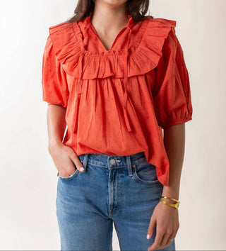 Blusa manga bufante Cleobella - Sloane