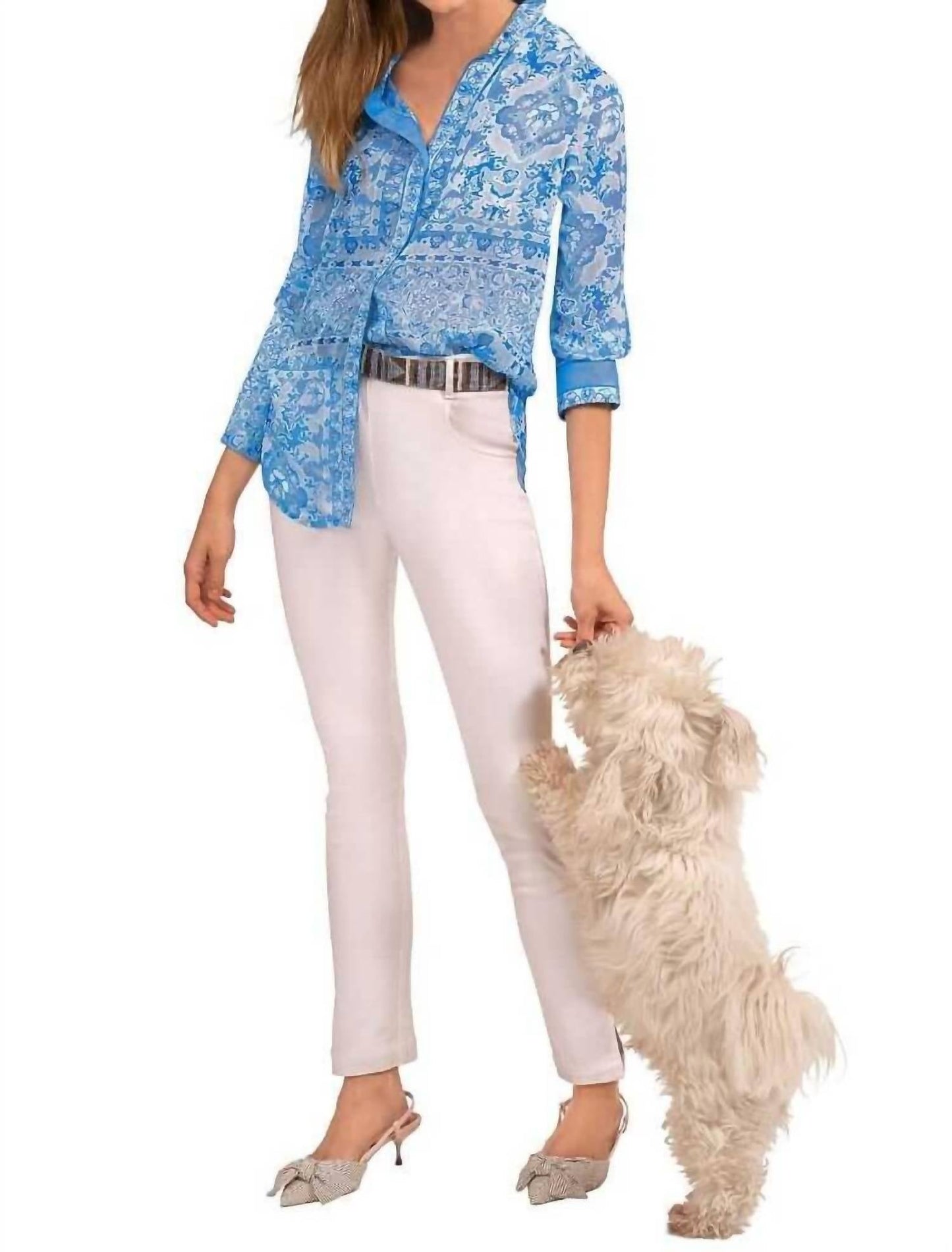 Gretchen Scott - BOYFRIEND WATTEAU SHIRT