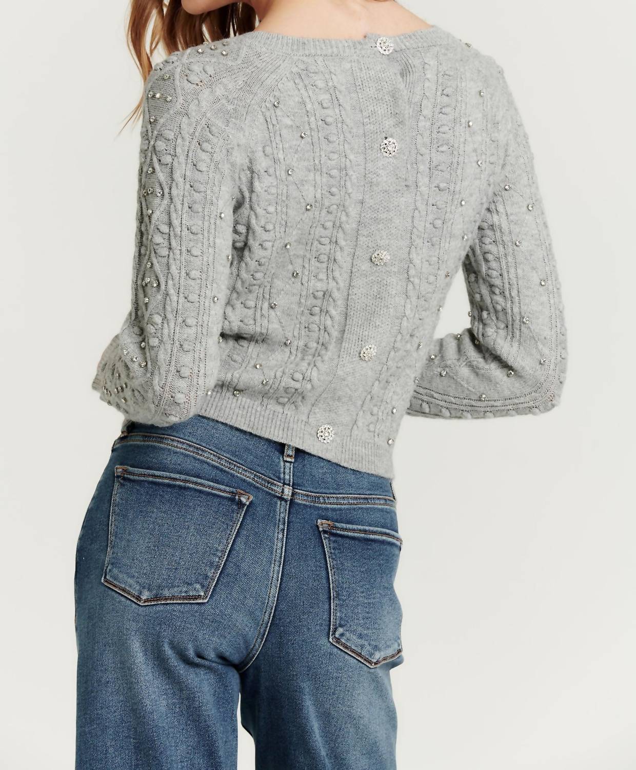 Another Love - CARLOTTA EMBELLISHED SWEATER