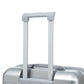 3-Piece ABS Spinner Wheel Luggage Set with Combination Lock