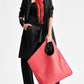 Aakasha - Women's Rectangular Genuine Leather Handbag