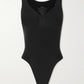 Skims - Seamless Sculpt Scoop Neck Thong Bodysuit