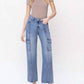 Vervet By Flying Monkey - High Rise Dad Cargo Jeans