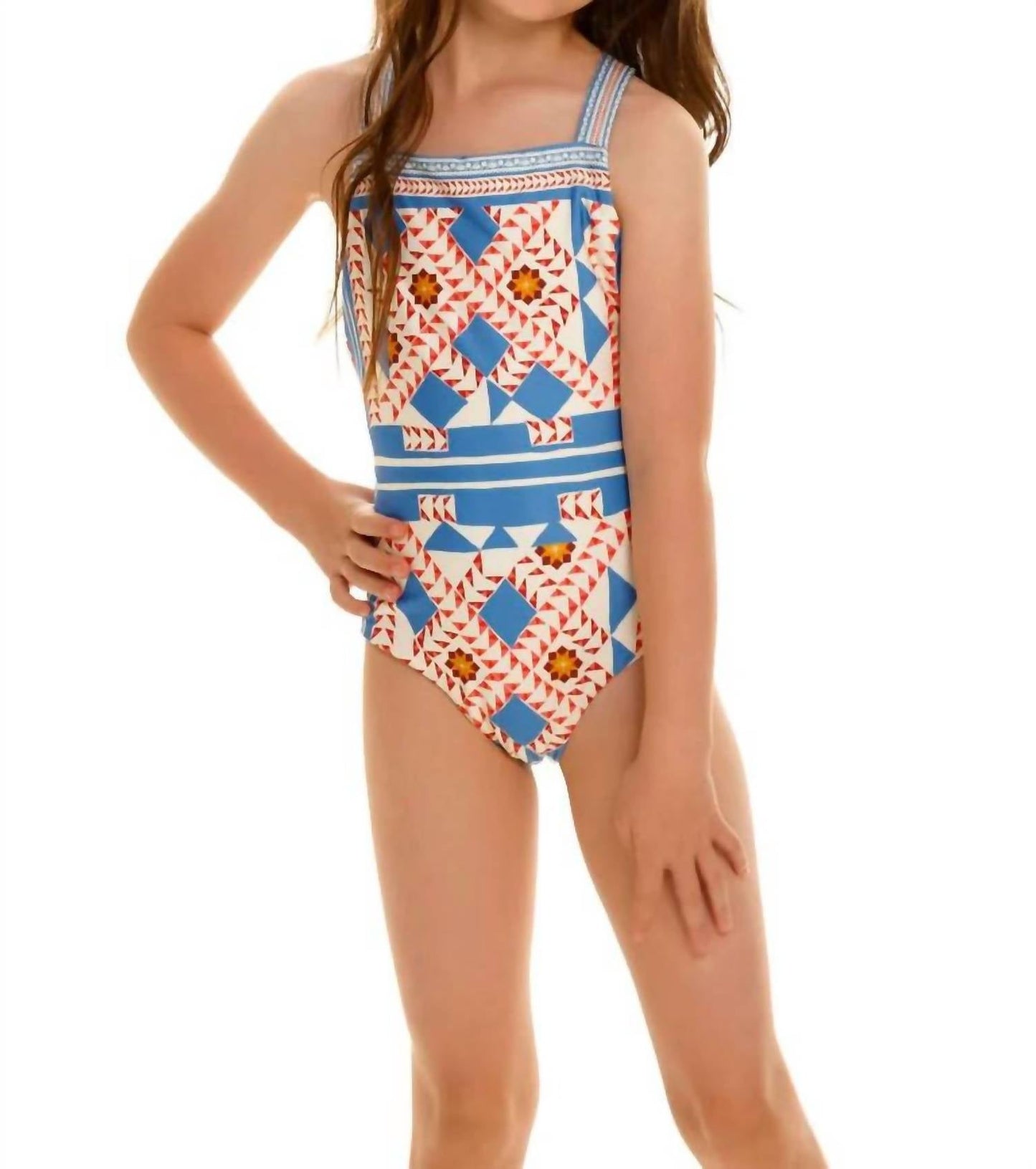 Agua Bendita - Girl's Amina Tout One Piece