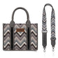 Montana West - Women's Wrangler Southwest Crossbody Tote