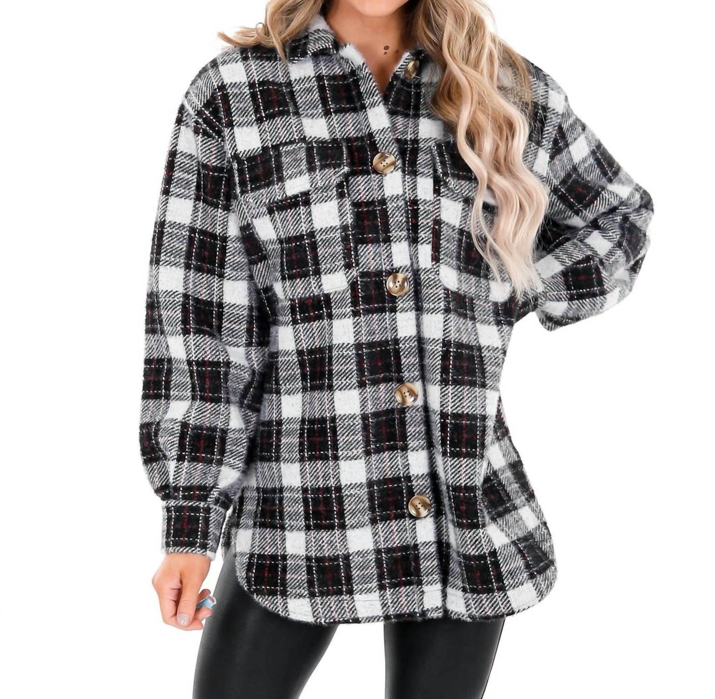 Z Supply - PLAID TUCKER JACKET