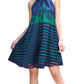 Eva Franco - Halter Swing Mini Dress