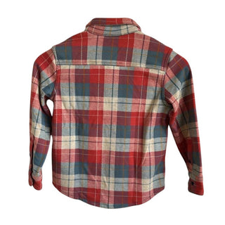 J.Crew - Camisa infantil de manga comprida Seaboard em malha macia