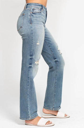 Judy Blue - Calça Jeans Reta Dad