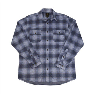 F/X Fusion - Men's Long Sleeve Flannel Plaid Polo
