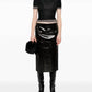Christopher Esber - Sheer Overlay Loophole Ribbed Baby Tee