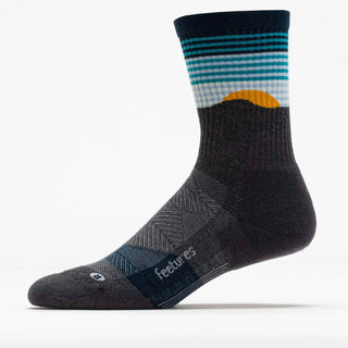 Feetures - Unisex - Elite Mini Crew Socks - 3-Pack