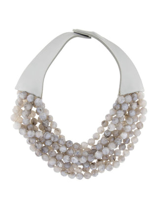 Anb Fashion - Women's Chunky Beaded Layered Necklace