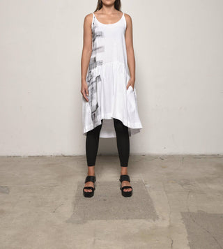 Simply Mila - Vestido Peplum de Linho