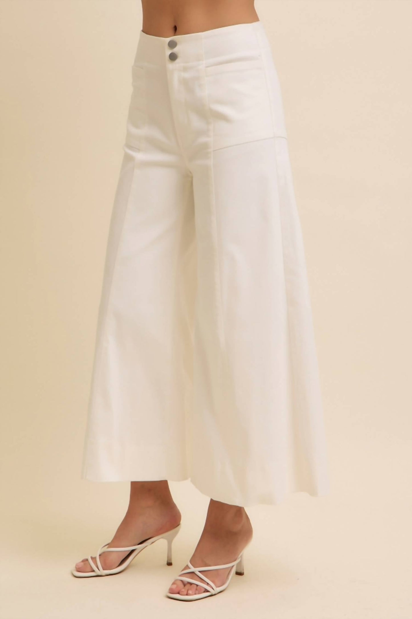 In February - Wide Leg Denim Pant