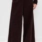 Atm - Corduroy Wide Leg Pants