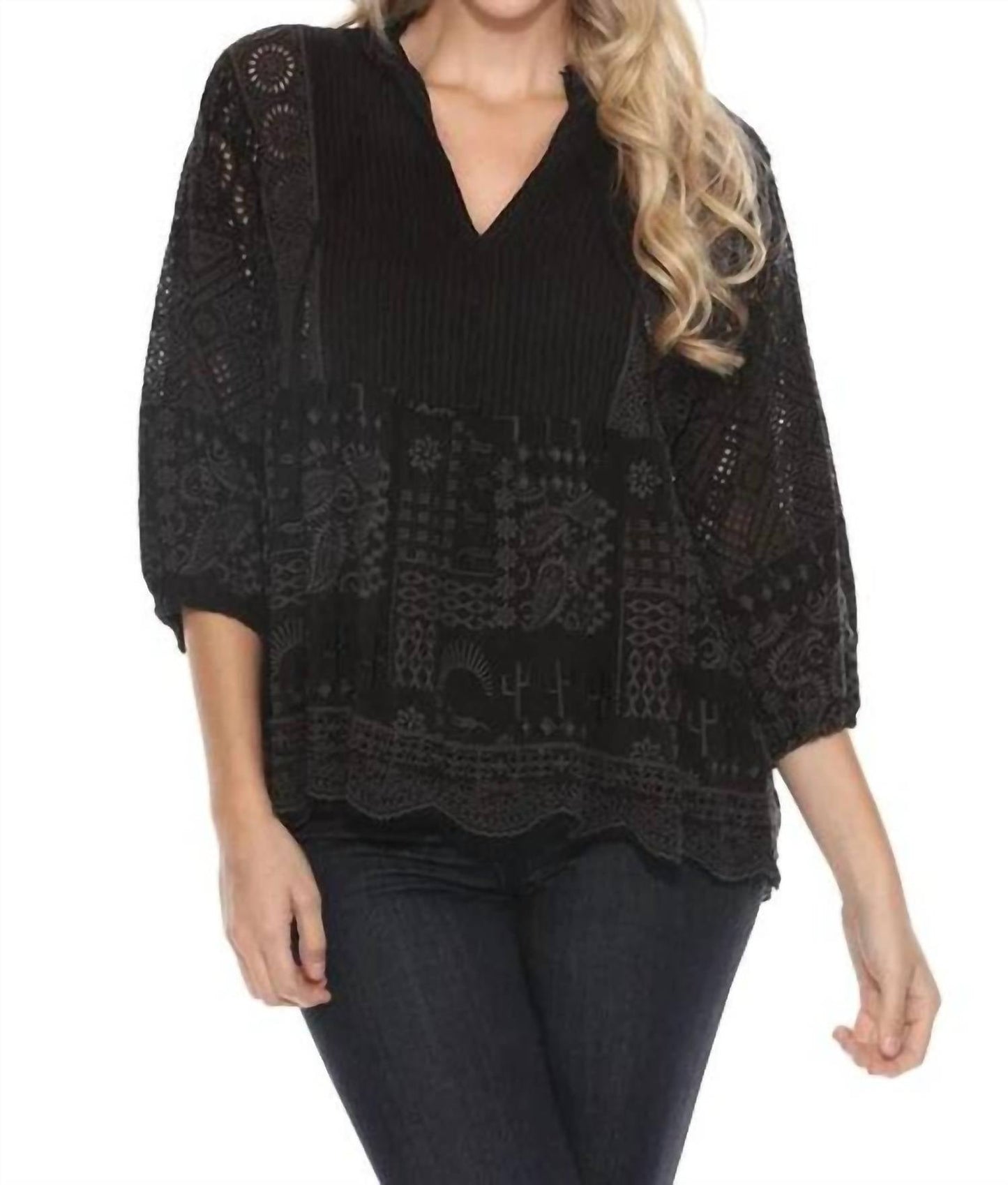 Johnny Was - KATRINE BLOUSE WESTERN PAISLEY